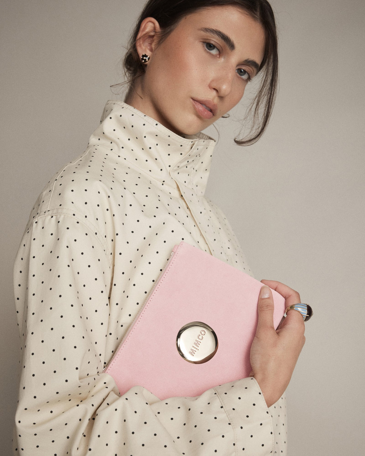 Mim Pouch - Pink Salt