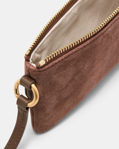 Belle Pouch Crossbody Bag - TOFFEE