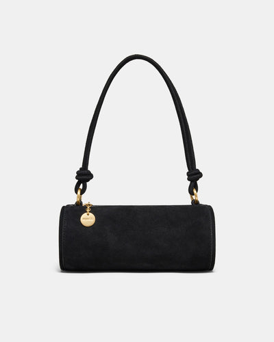 Barrel Mini Shoulder Bag - Black