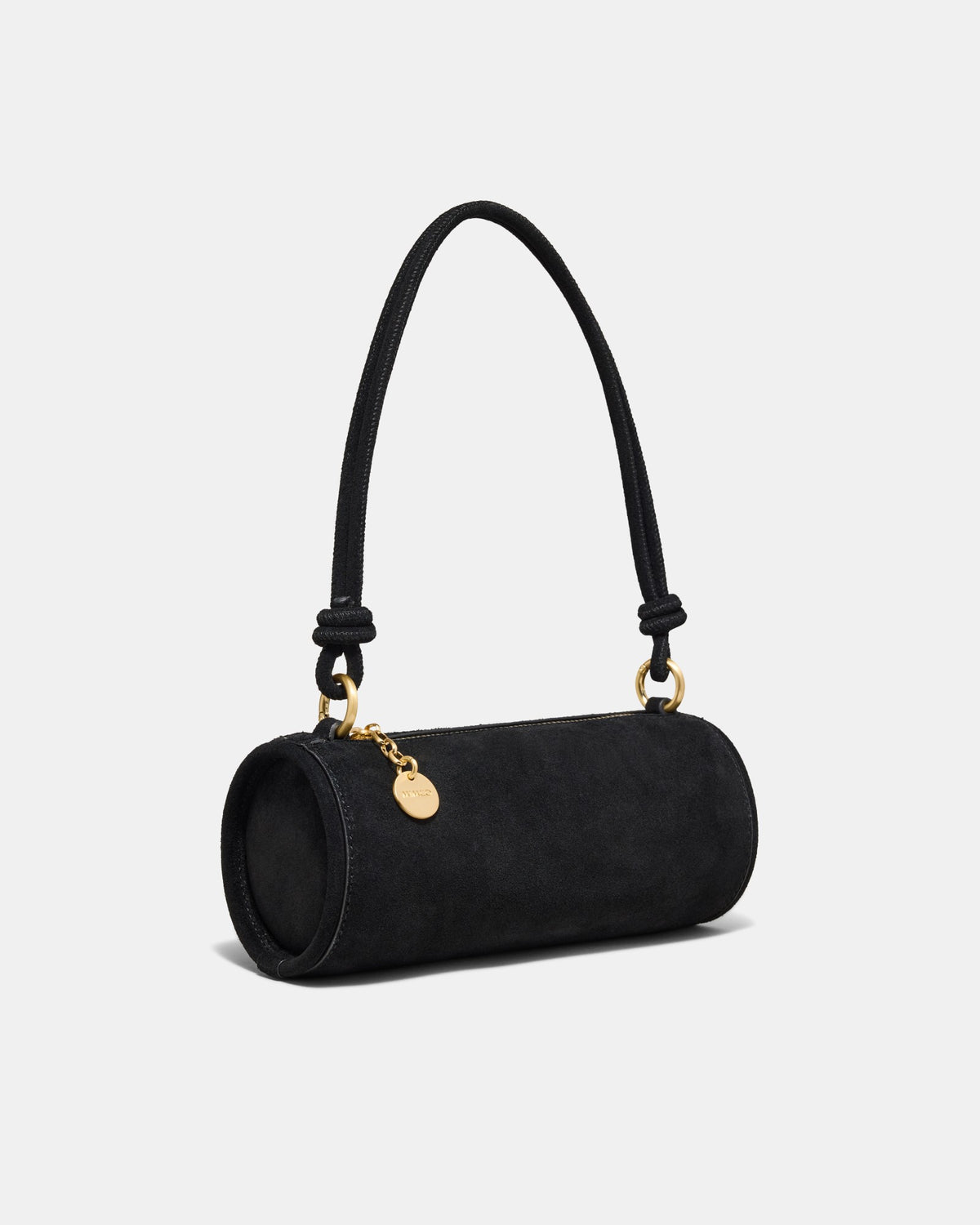Barrel Mini Shoulder Bag - Black