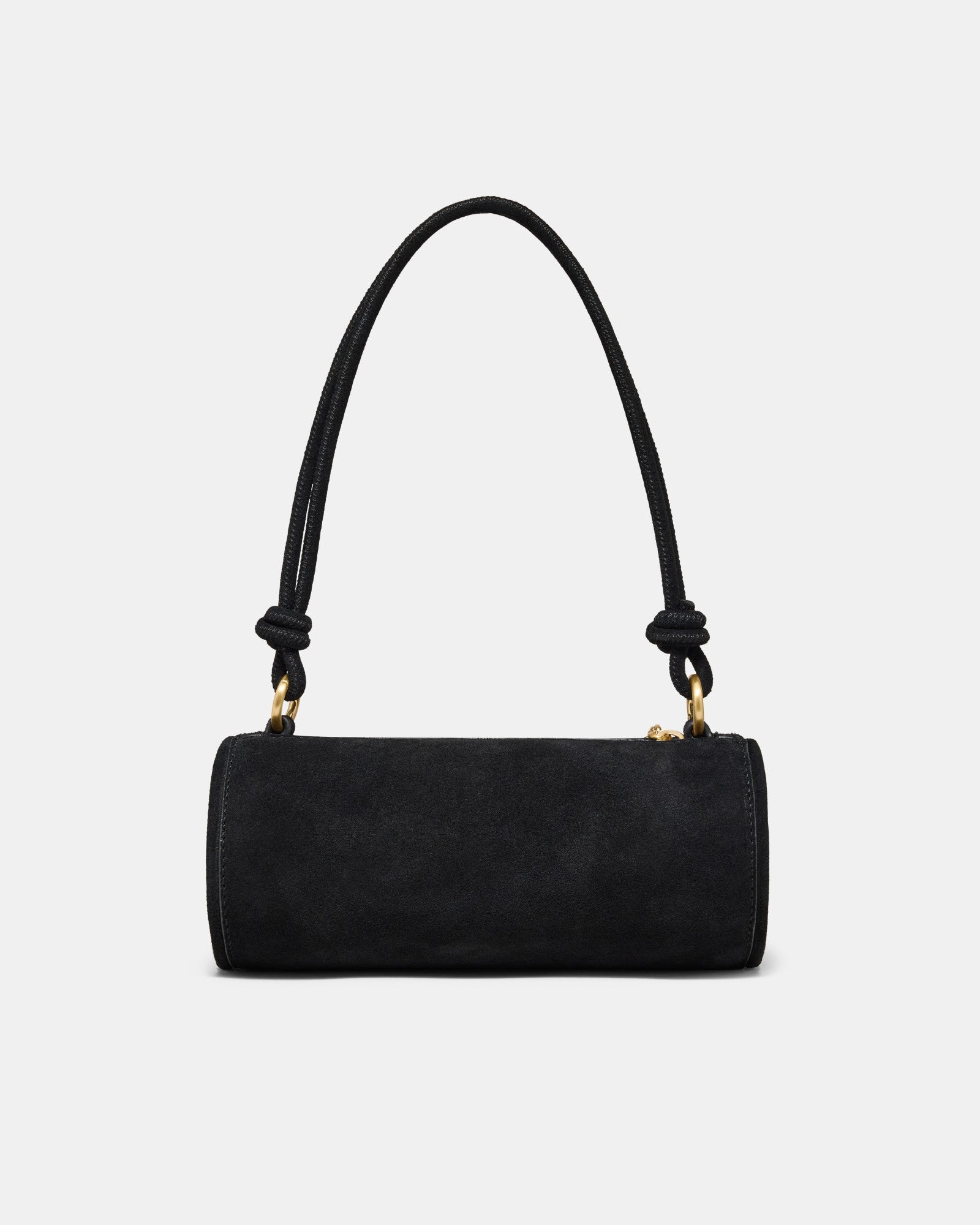 Barrel Mini Shoulder Bag - Black