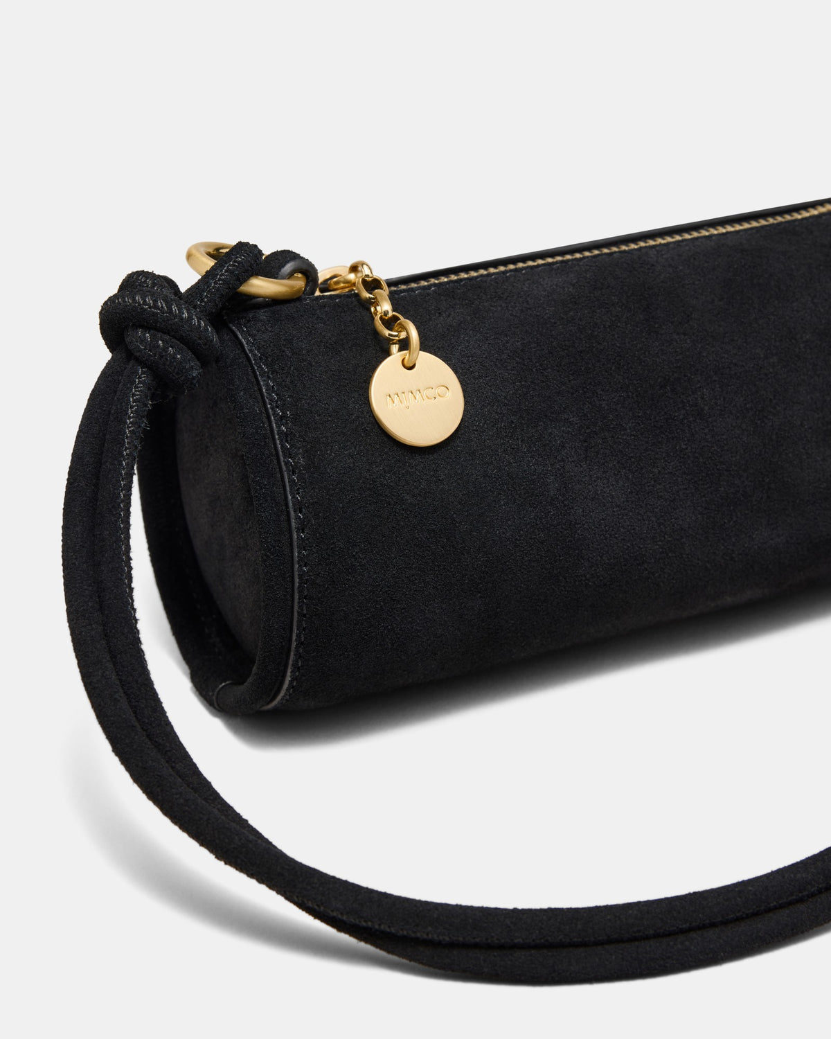 Barrel Mini Shoulder Bag - Black