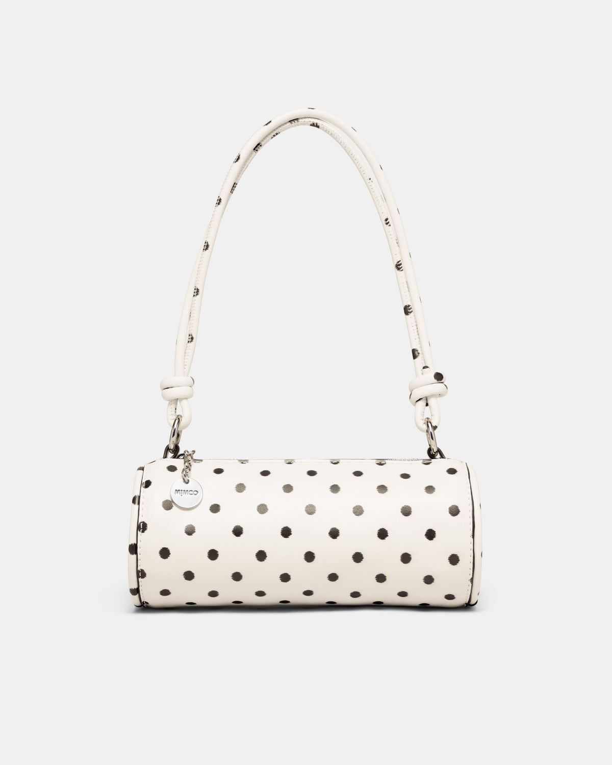 Barrel Mini Shoulder Bag - Dot Print