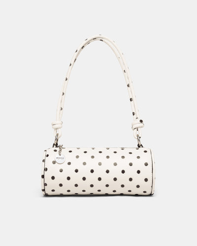 Barrel Mini Shoulder Bag - Dot Print