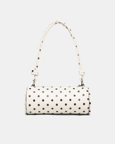 Barrel Mini Shoulder Bag - Dot Print