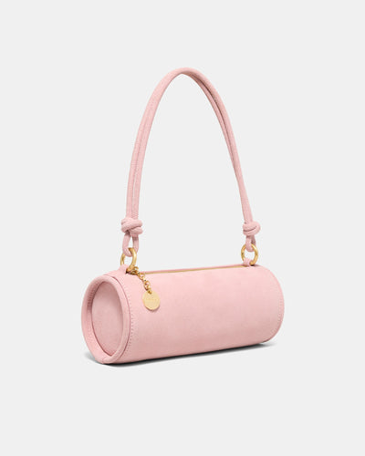 Barrel Mini Shoulder Bag - Pink Salt