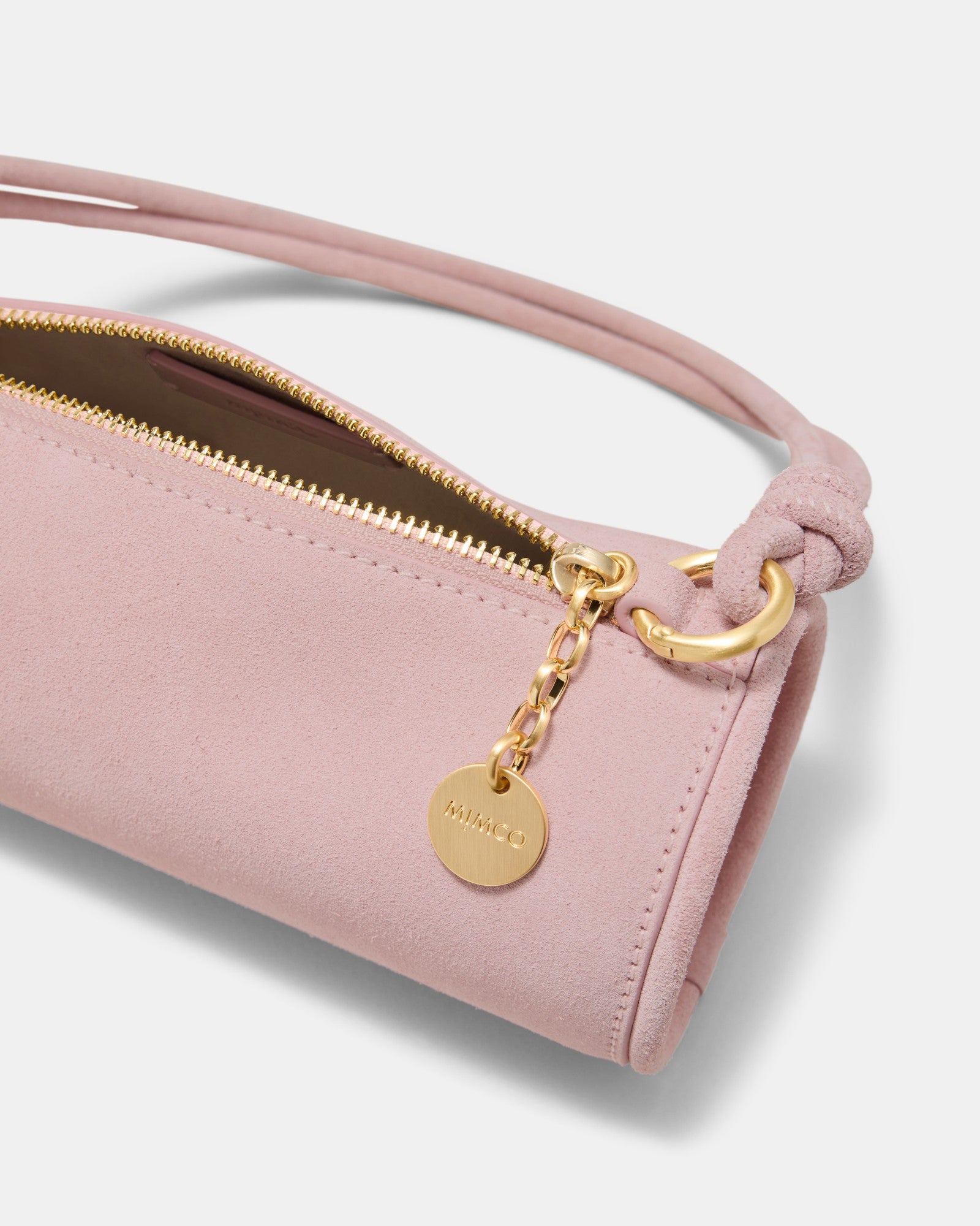Barrel Mini Shoulder Bag - Pink Salt