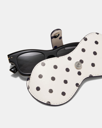 Classico Sunglasses Case - Dot Print