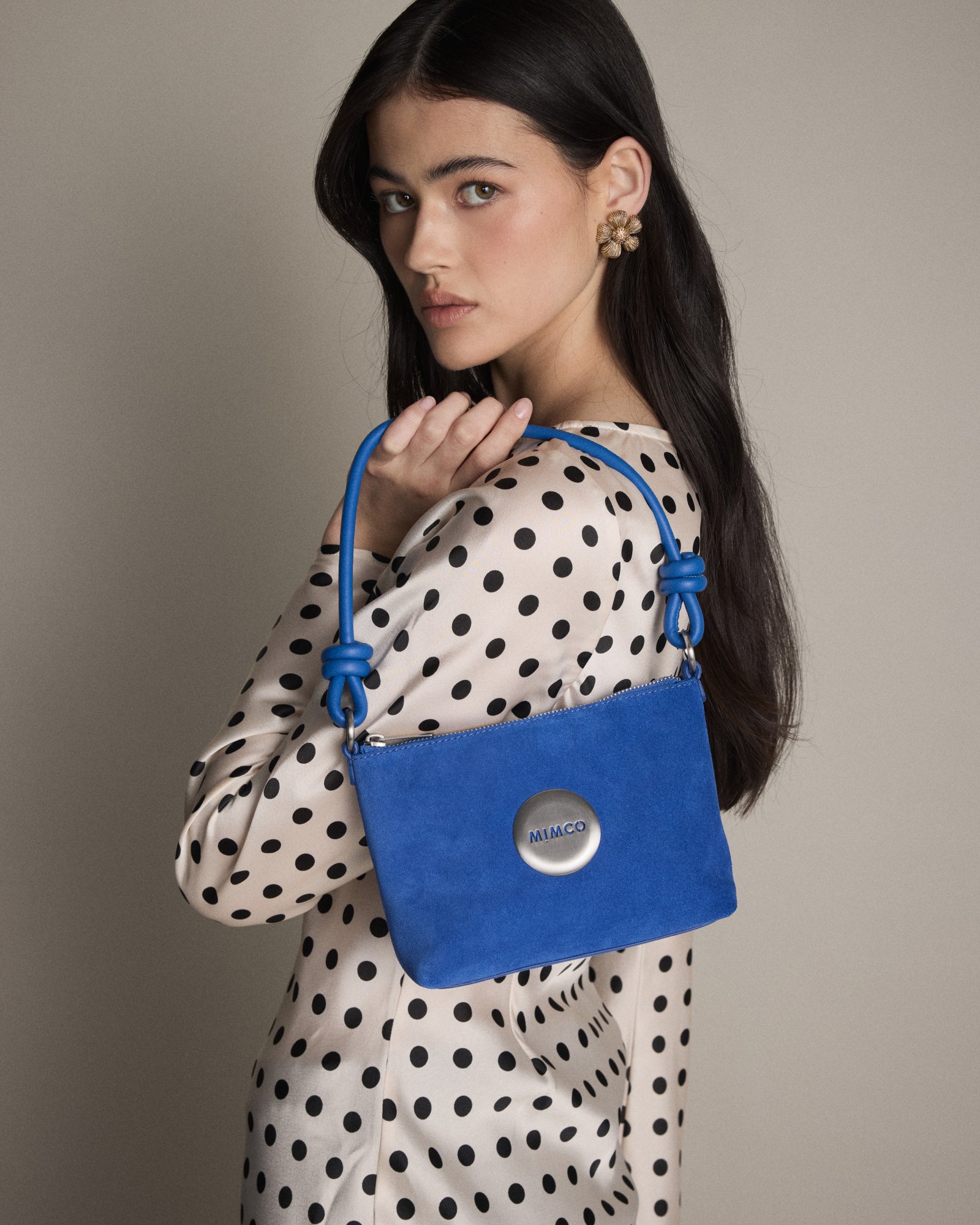 Mim Pouch Shoulder Bag - Cobalt