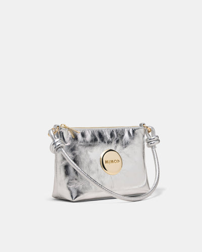 Mim Pouch Shoulder Bag - Silver