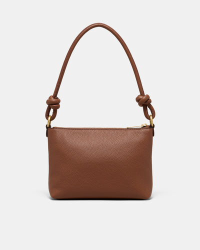 Mim Pouch Shoulder Bag - Walnut