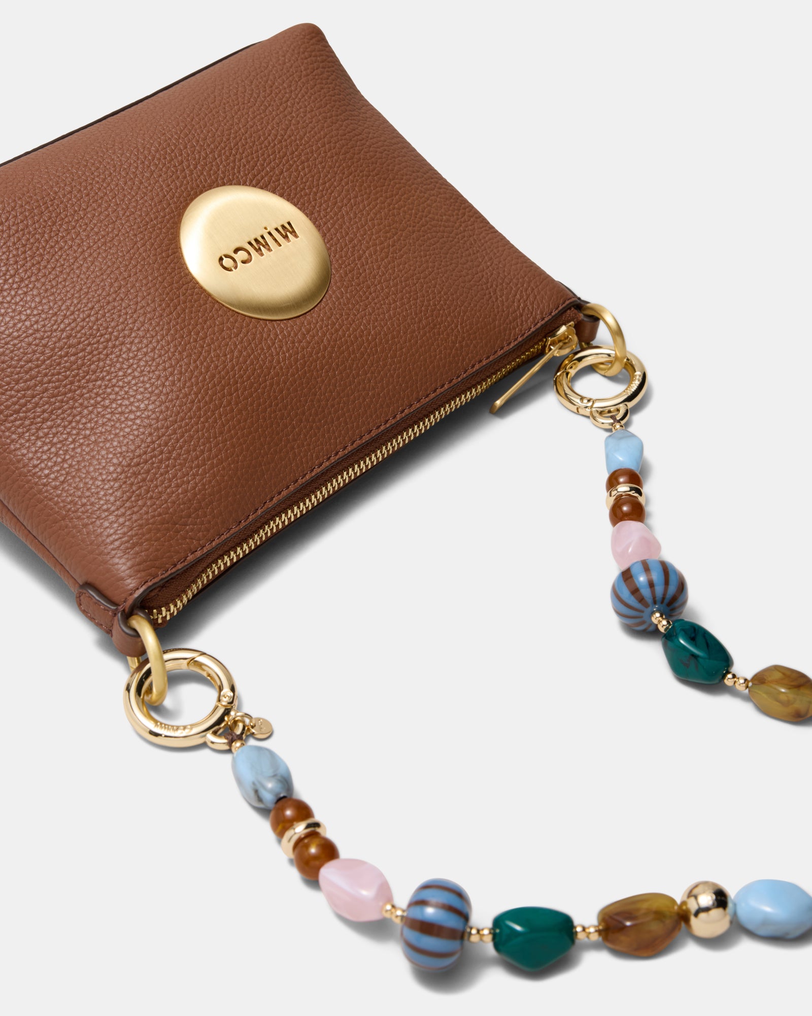 Mim Pouch Shoulder Bag - Walnut