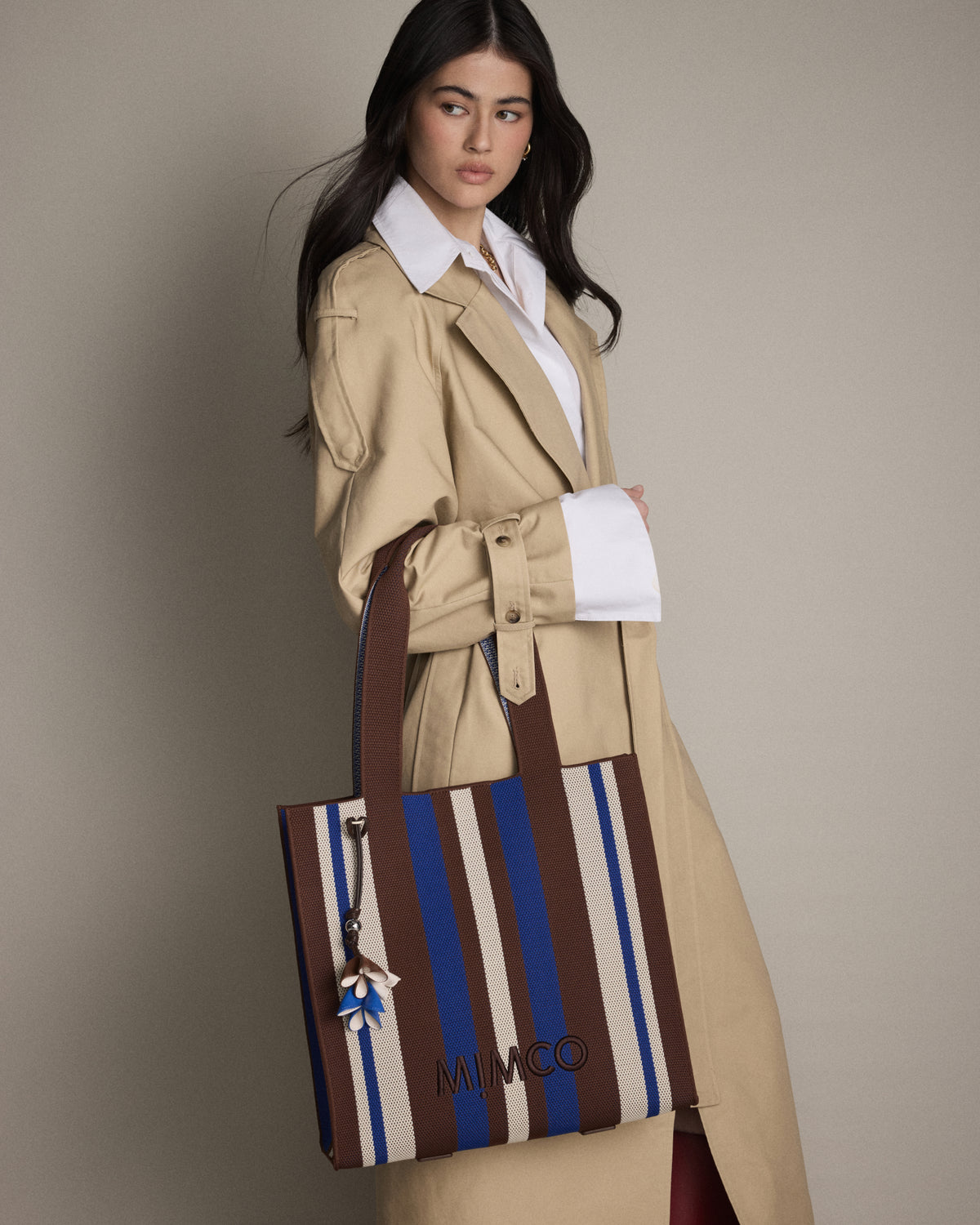 Blondie Large Boxy Tote Bag - Cobalt