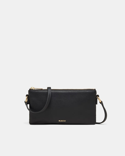 Belle Pouch Crossbody Bag - Black