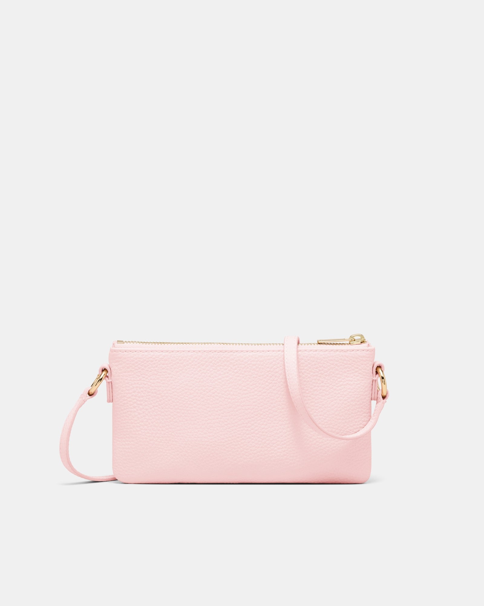 Belle Pouch Crossbody Bag - Pink Dust