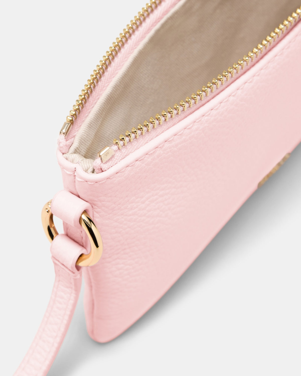 Belle Pouch Crossbody Bag - Pink Dust