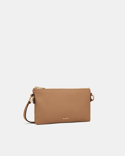 Belle Pouch Crossbody Bag - Caramel