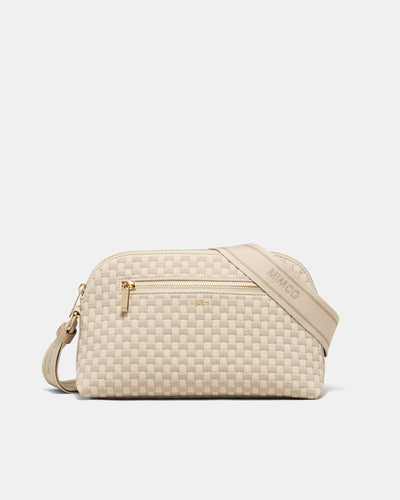 Squad Woven Crossbody Bag - Natural