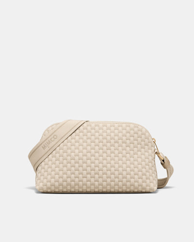 Squad Woven Crossbody Bag - Natural