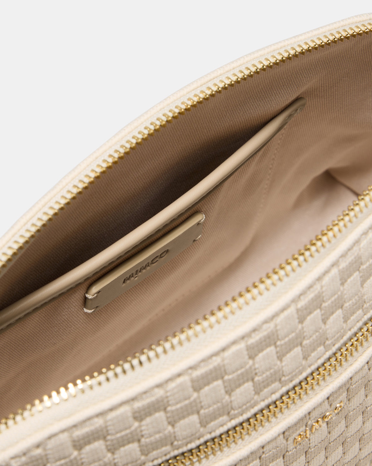 Squad Woven Crossbody Bag - Natural