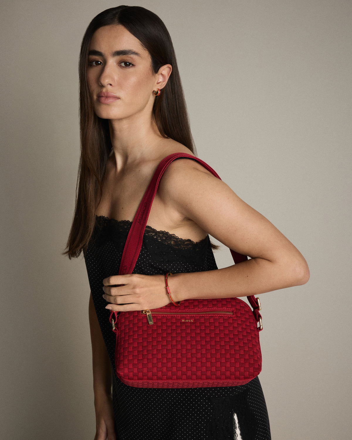 Squad Woven Crossbody Bag
