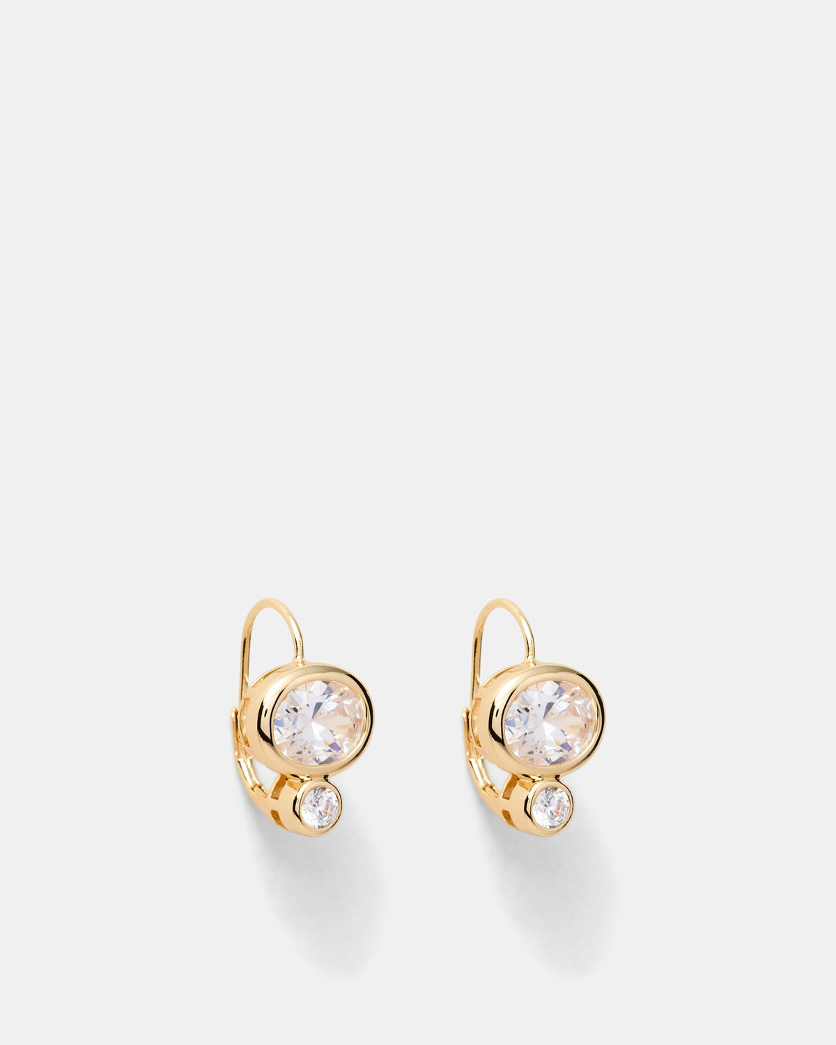 Courtside Hook Earrings - Gold