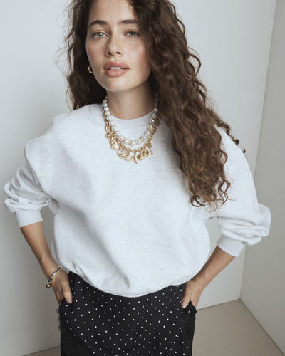 Fortuna Duo Necklace - Pearl