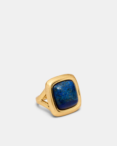 Abundance Stone Ring - Cobalt