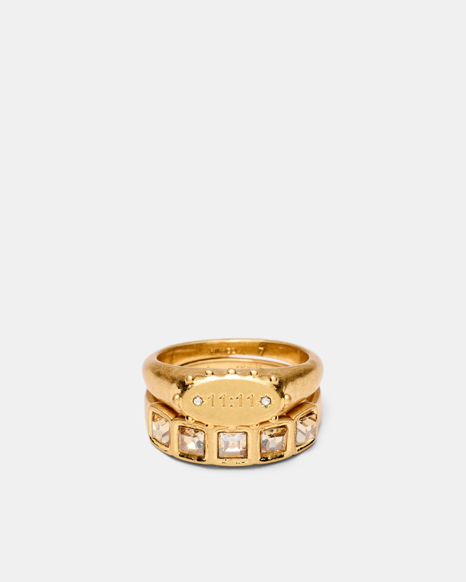 Fortuna Ring Duo - Gold