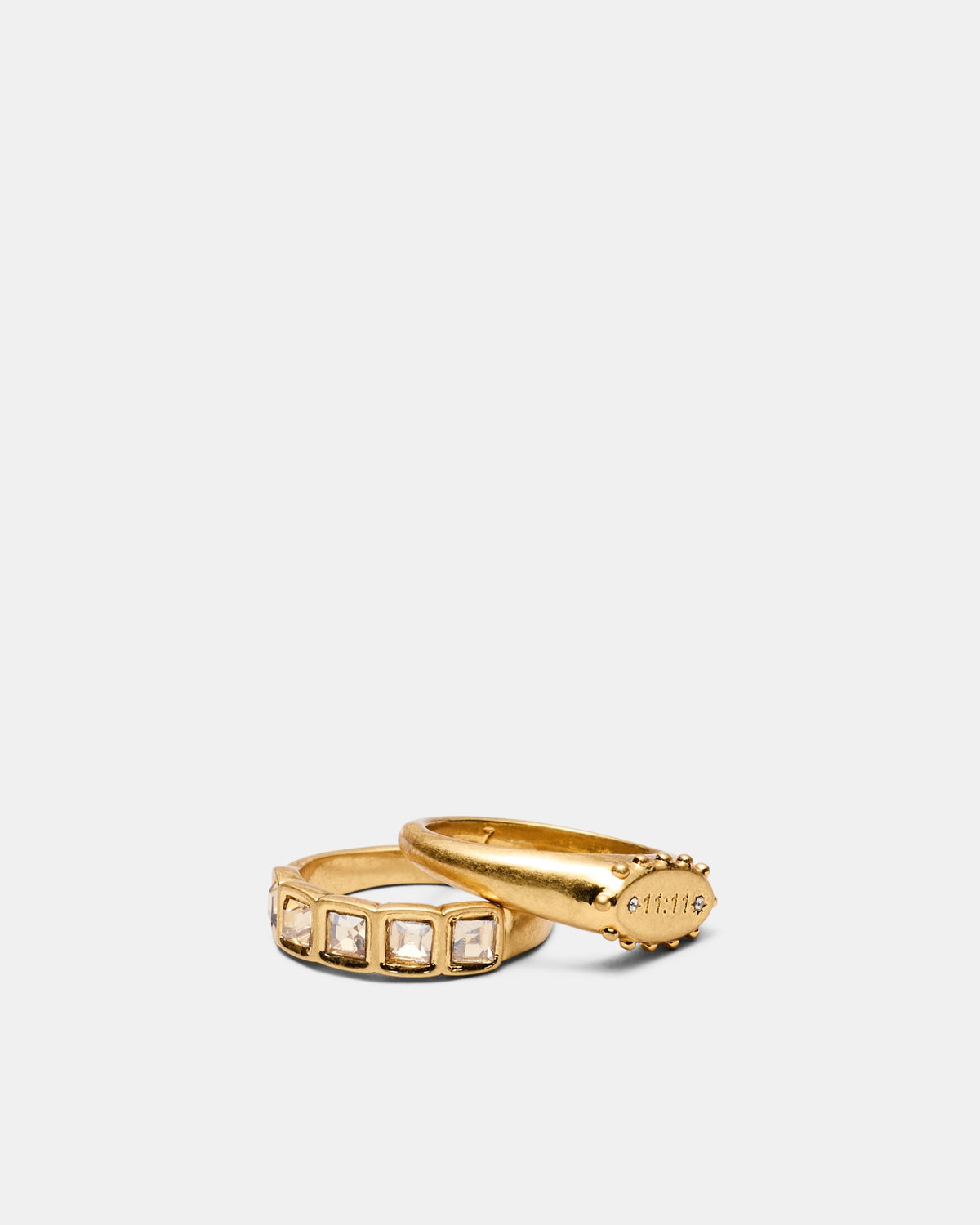 Fortuna Ring Duo - Gold