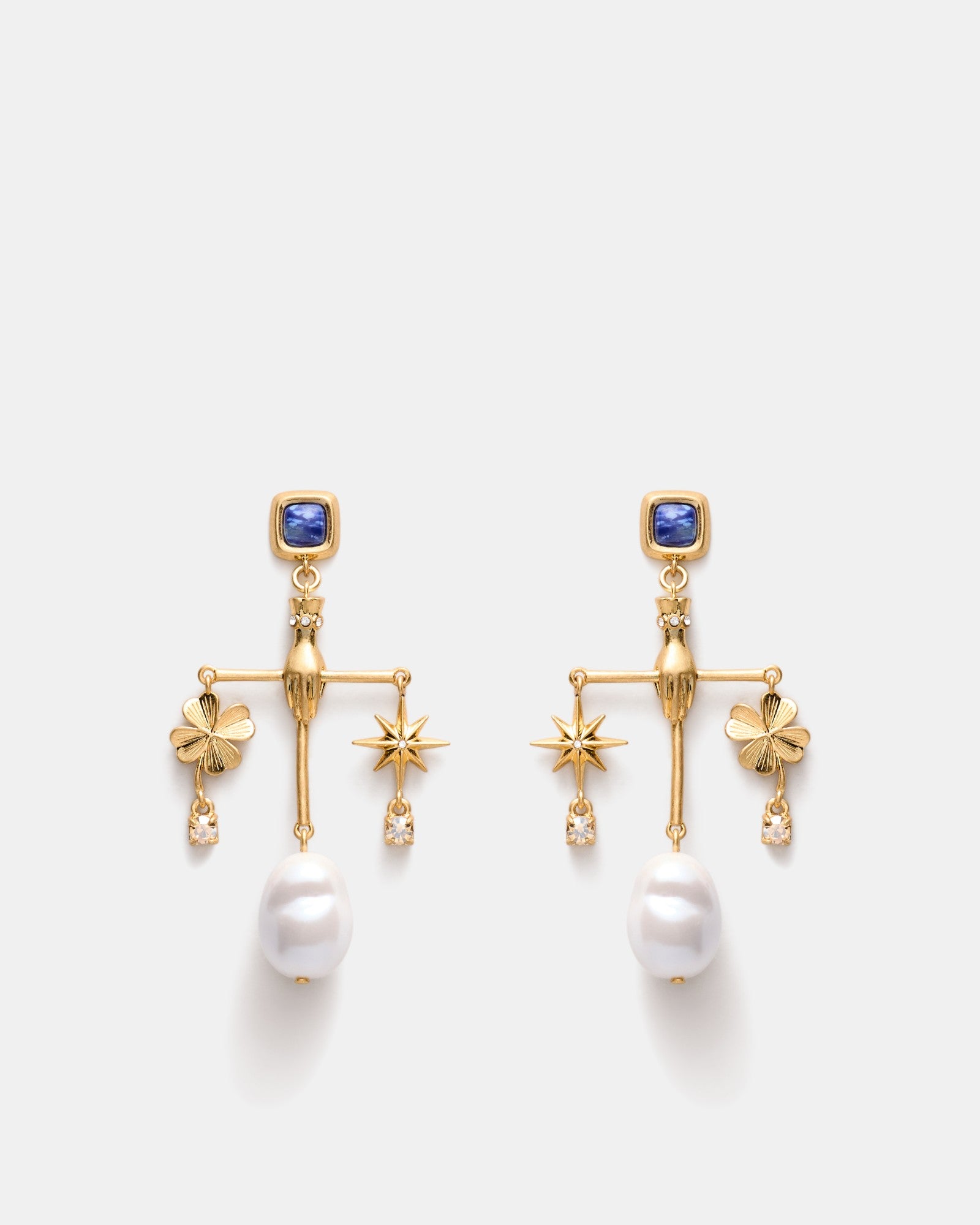 Alchemist Earrings - Gold