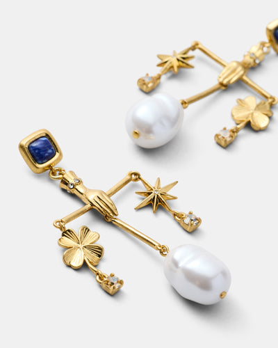Alchemist Earrings - Gold