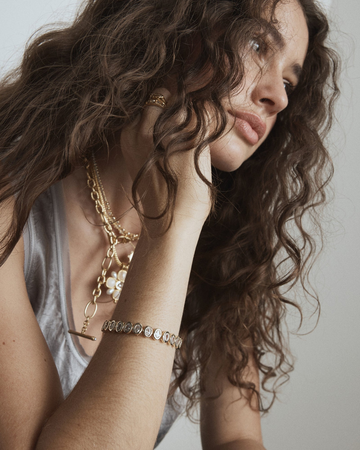 Courtside Bracelet - Gold