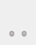 Amulet Stud Earrings - Silver