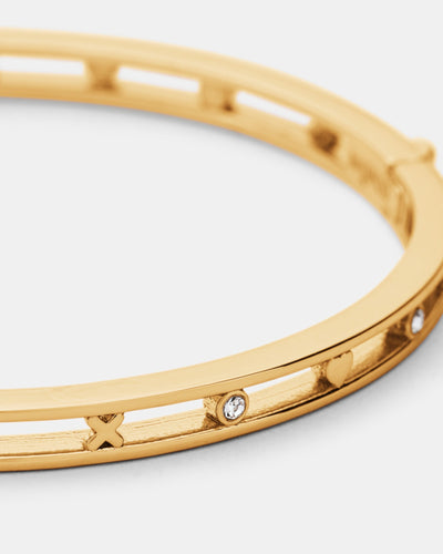 Amulet Bangle - Gold