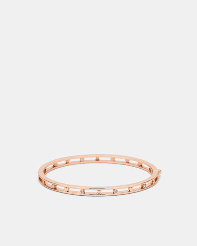 Amulet Bangle - Rose Gold