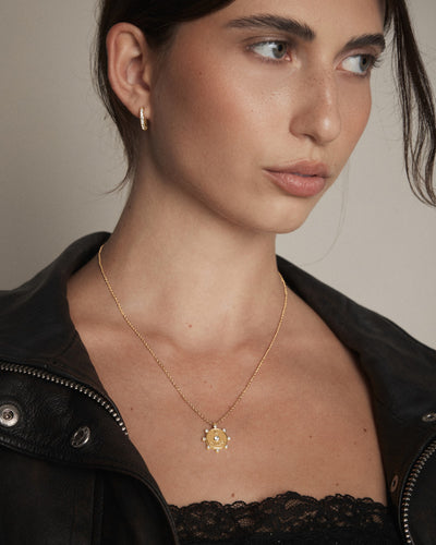 Amulet Duo Necklace - Gold