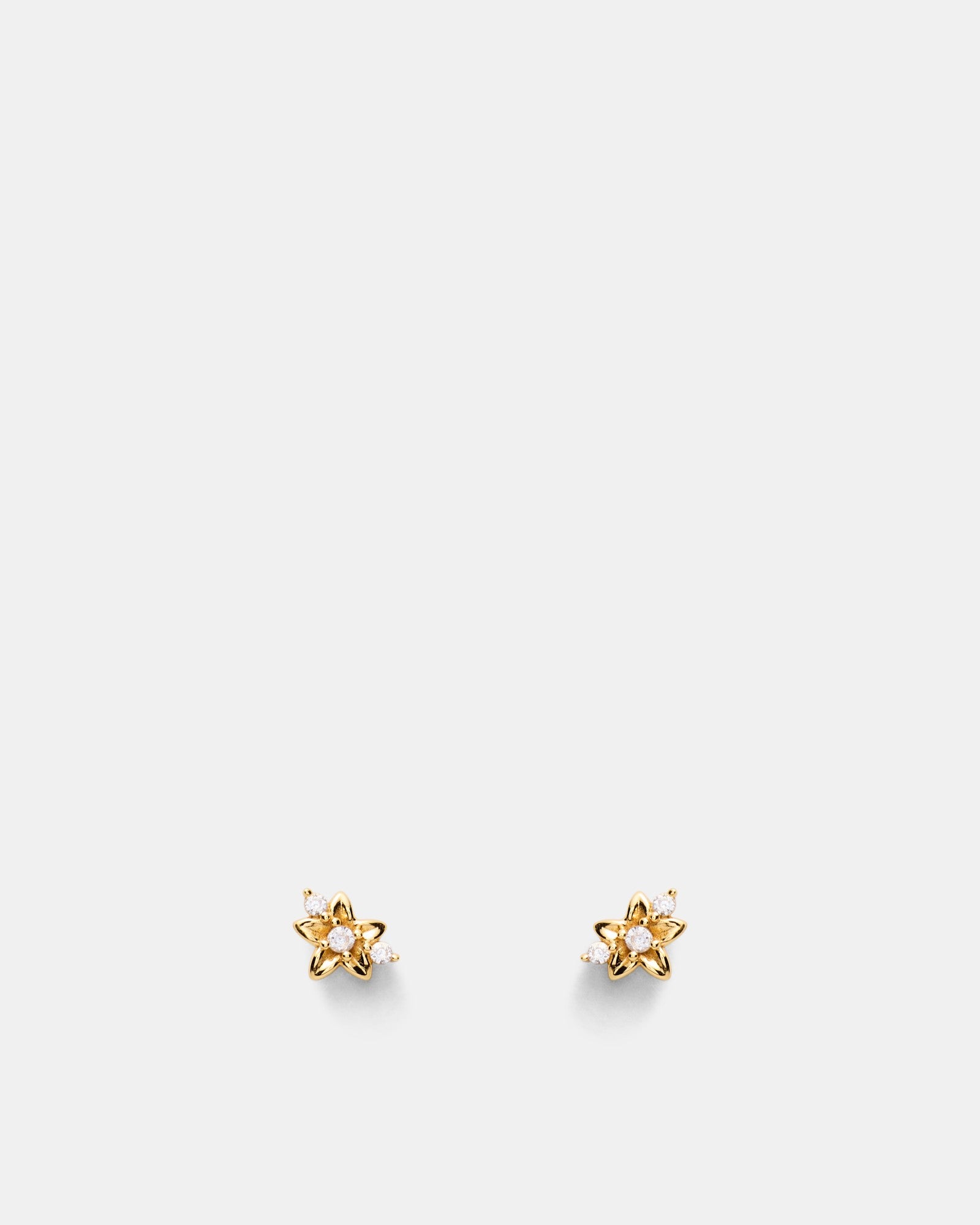 Asteria Stud Earrings - Gold