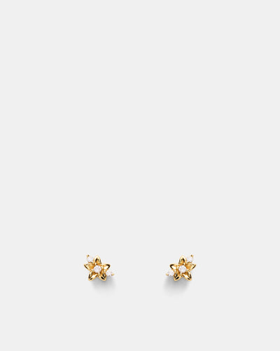 Asteria Stud Earrings - Gold