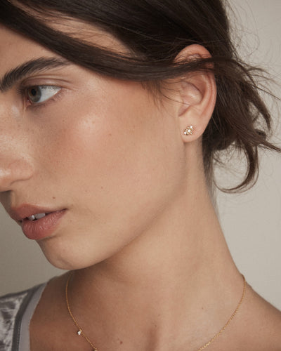 Asteria Stud Earrings - Gold