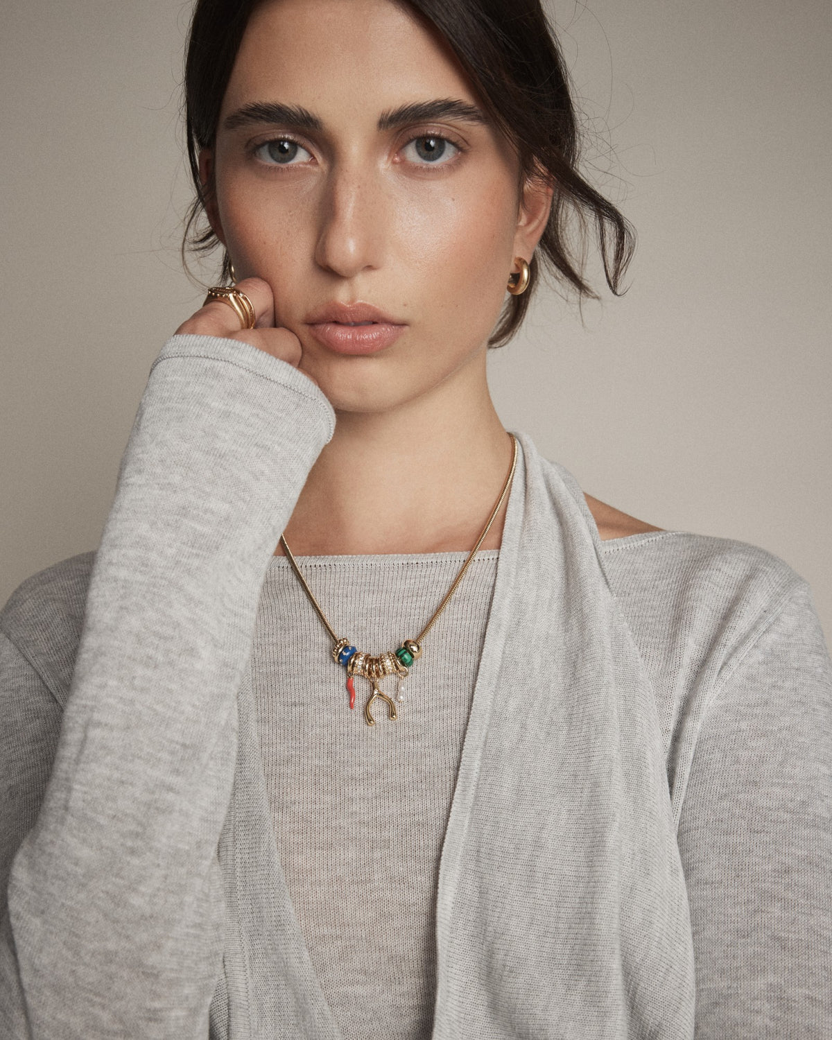 Charmelle Necklace - Multicolour
