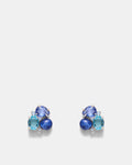 Goddess Stud Earrings - Blue