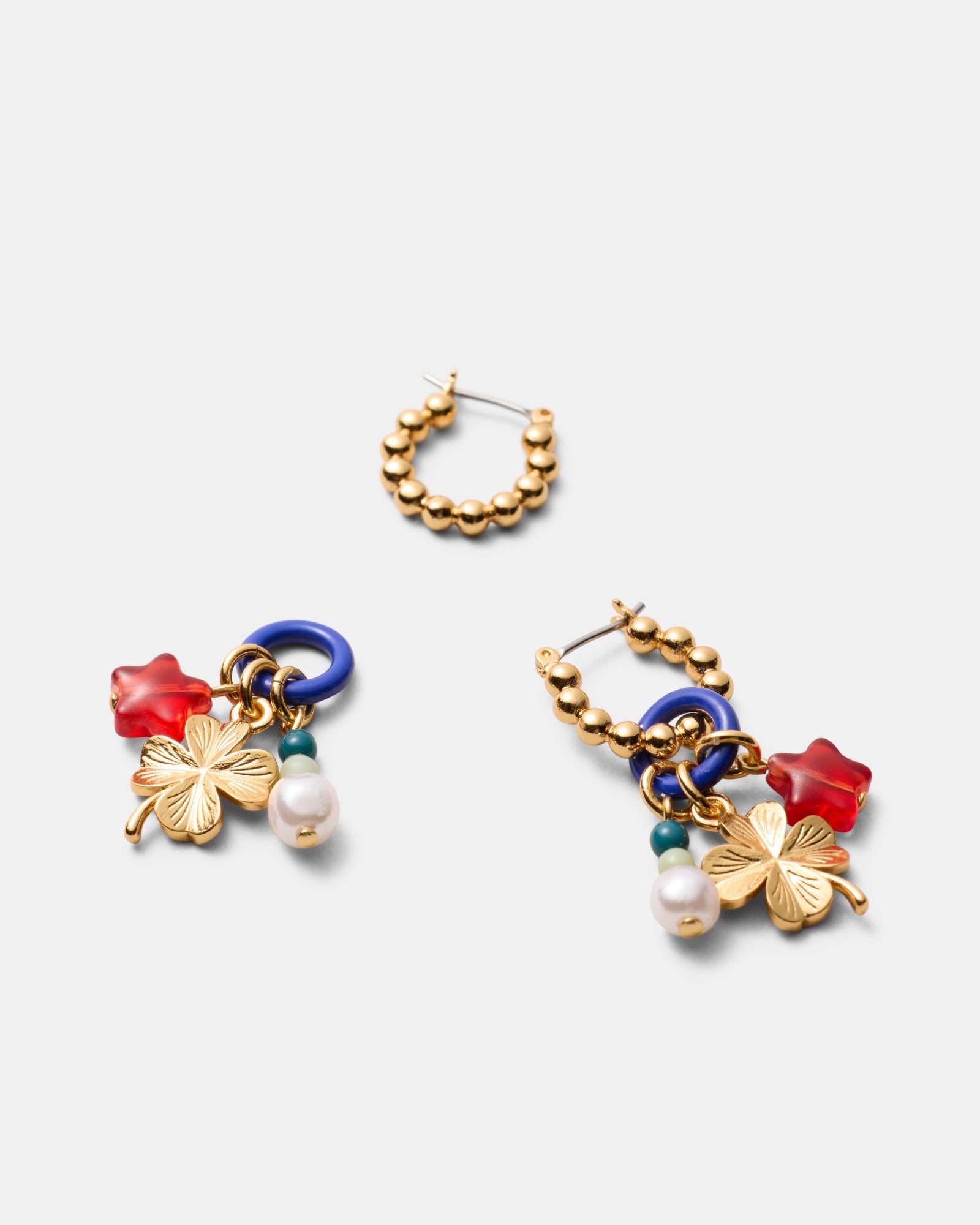 Charmelle Hoop Earrings - Ultra Marine