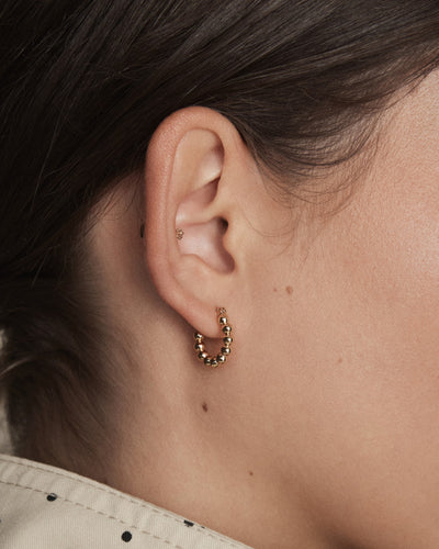 Charmelle Hoop Earrings - Ultra Marine