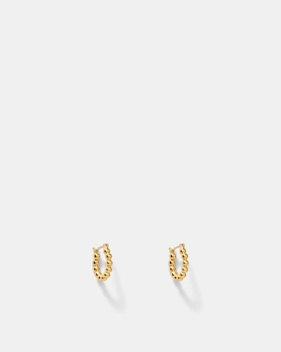 Charmelle Hoop Earrings - Gold