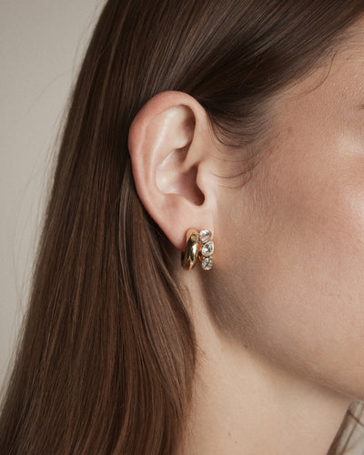 Aurelune Hoop Earrings - Gold