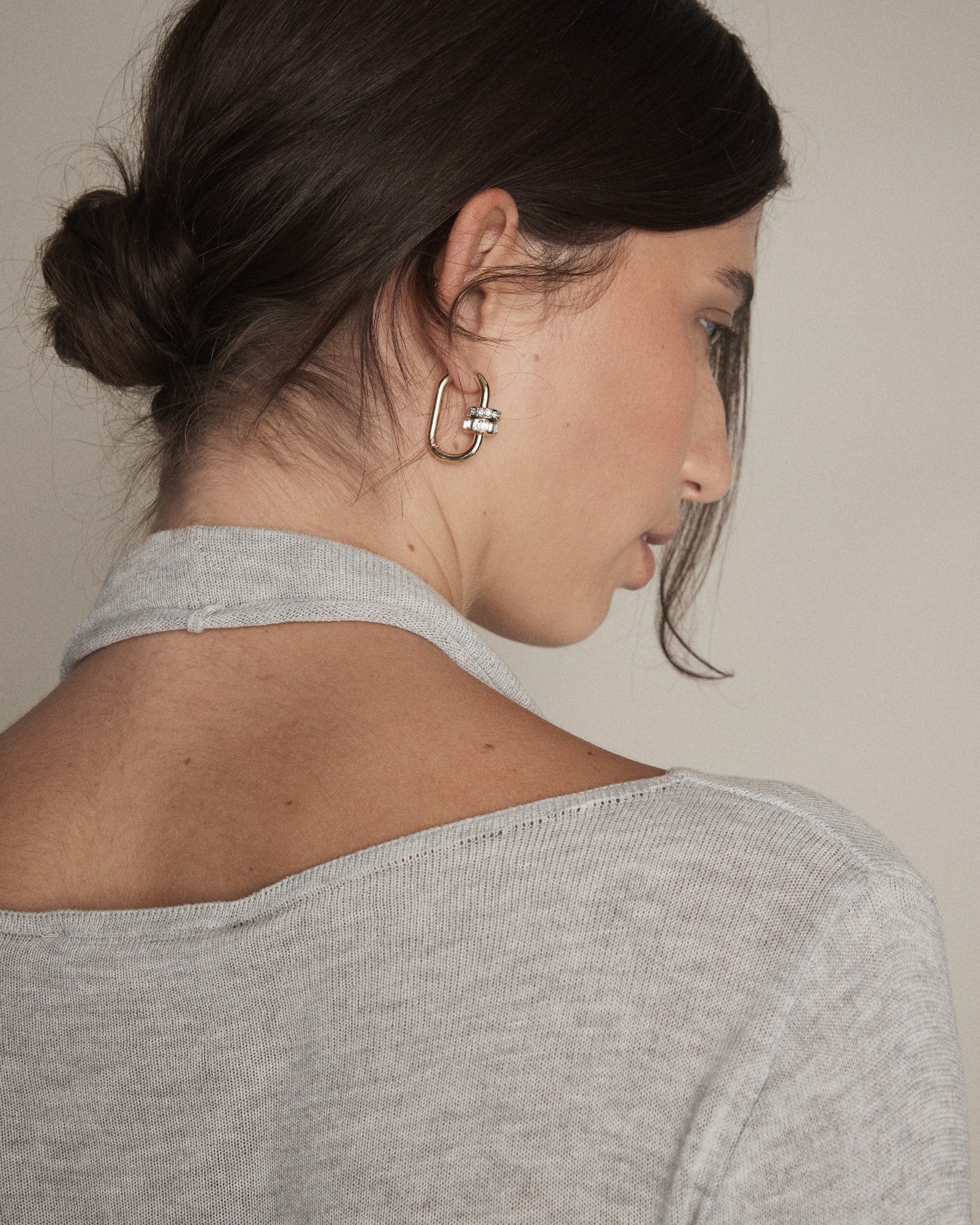 Marla Hoop Earrings - Gold
