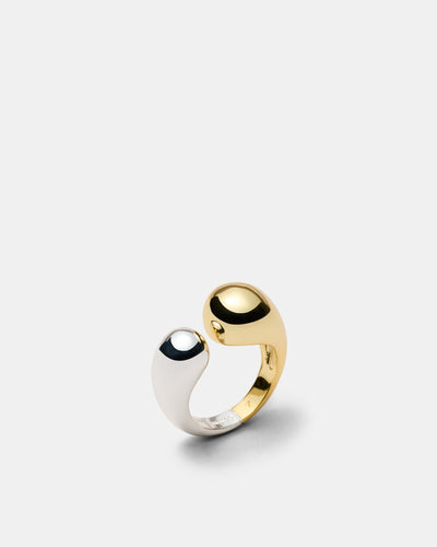 Duetto Ring - Gold Silver