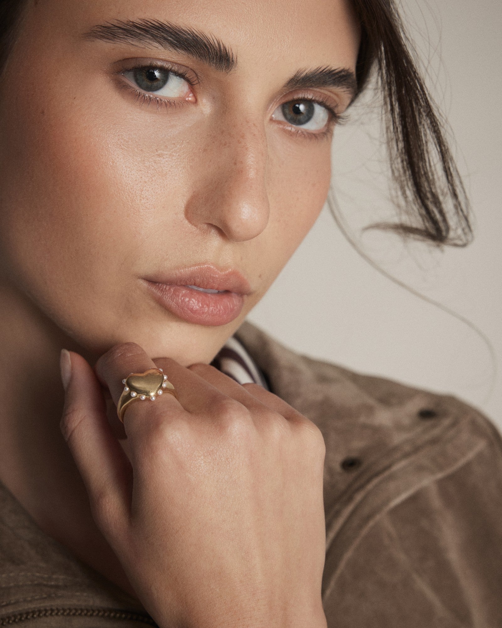 Adore Heart Ring - Gold