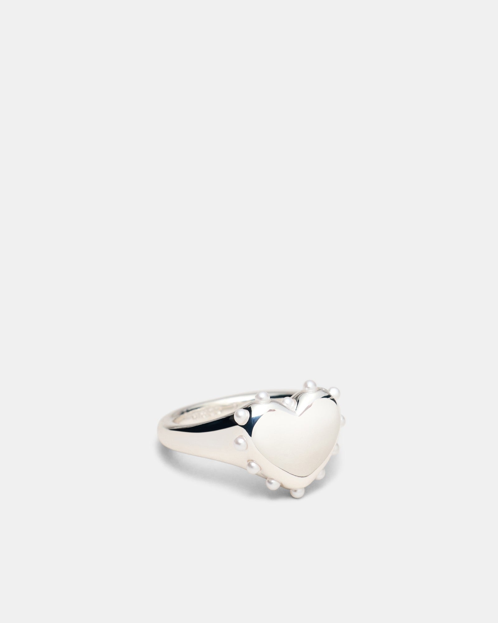 Adore Heart Ring - Silver